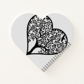 BUDGET Tree of Life Couples BUCKET LIST Sake Notizblock (Rückseite)