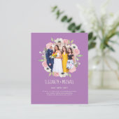 Budget Trending FOTO Wedding Reception lädt ein (Stehend Vorderseite)