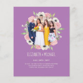 Budget Trending FOTO Wedding Reception lädt ein (Vorderseite)