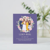 Budget Trending FOTO Wedding Reception lädt ein (Stehend Vorderseite)