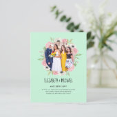 Budget Trending FOTO Wedding Reception lädt ein (Stehend Vorderseite)