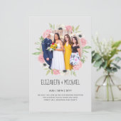 Budget Trending FOTO Wedding Reception lädt ein (Stehend Vorderseite)