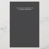 Budget Trending FOTO Wedding Reception lädt ein (Rückseite)