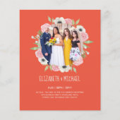 Budget Trending FOTO Wedding Reception lädt ein (Vorderseite)