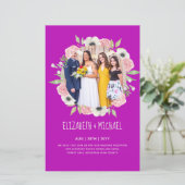 Budget Trending FOTO Wedding Reception lädt ein (Stehend Vorderseite)