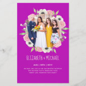 Budget Trending FOTO Wedding Reception lädt ein (Vorderseite)