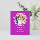 Budget Trending FOTO Wedding Reception lädt ein (Stehend Vorderseite)