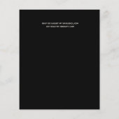 Budget Trending FOTO Wedding Reception lädt ein (Rückseite)