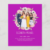 Budget Trending FOTO Wedding Reception lädt ein (Vorderseite)