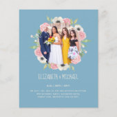 Budget Trending FOTO Wedding Reception lädt ein (Vorderseite)