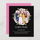 Budget Trending FOTO Wedding Reception lädt ein (Vorne/Hinten)