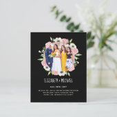 Budget Trending FOTO Wedding Reception lädt ein (Stehend Vorderseite)