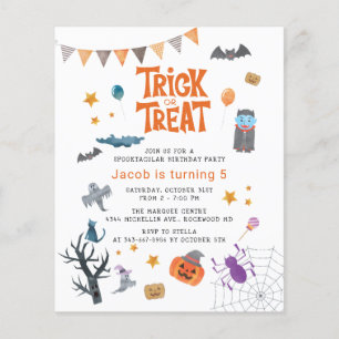 Budget Trick oder Treat Halloween Geburtstagsparty