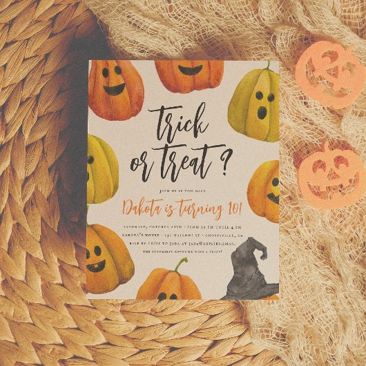 Budget Trick oder Treat Halloween Geburtstagsparty