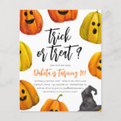 Budget Trick oder Treat Halloween Geburtstagsparty (Vorderseite)
