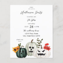 Budget Trick oder Treat Pumpkin Halloween-Party