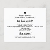 Budget Tropical Flamingo Neue Adressverschiebungsk (Rückseite)