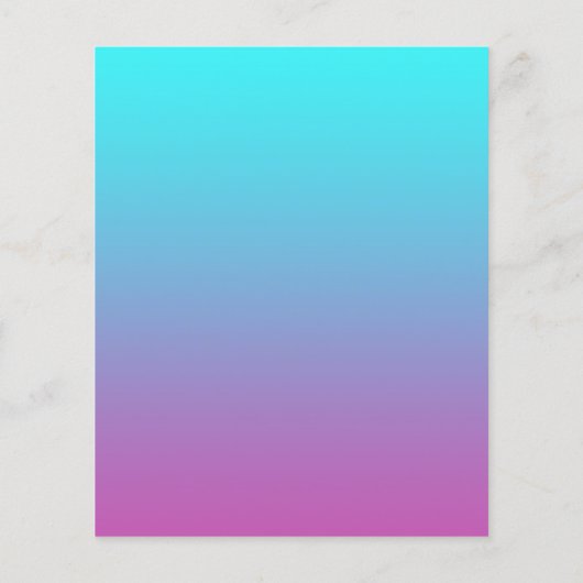 Budget Tropical Luau Aquamarin Pink Graduation Par (Rückseite)