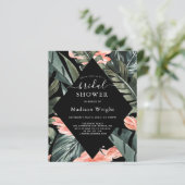 Budget Tropical Palm Black Brautparty (Stehend Vorderseite)