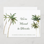 Budget Tropical Palm Tree Moving Ankündigung (Vorne/Hinten)