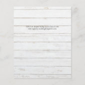 BUDGET Tropical Pampas Grass Navy Berry Wedding (Rückseite)