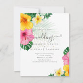 BUDGET Tropical Paradise Beach Wedding Florals (Vorderseite)