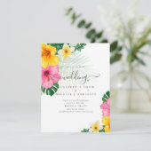 BUDGET Tropical Paradise Beach Wedding Florals (Stehend Vorderseite)