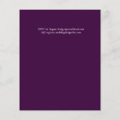 BUDGET Tropical Paradise Beach Wedding Florals (Rückseite)