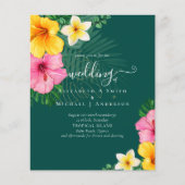 BUDGET Tropical Paradise Beach Wedding Florals (Vorderseite)