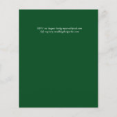 BUDGET Tropical Paradise Beach Wedding Florals (Rückseite)