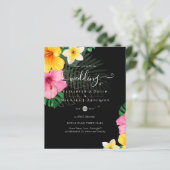 BUDGET Tropical Paradise Beach Wedding Florals (Stehend Vorderseite)