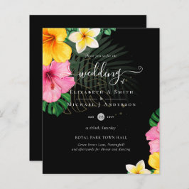 BUDGET Tropical Paradise Beach Wedding Florals