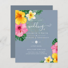 BUDGET Tropical Paradise Beach Wedding Florals