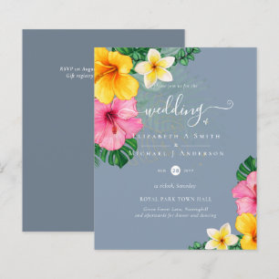 BUDGET Tropical Paradise Beach Wedding Florals