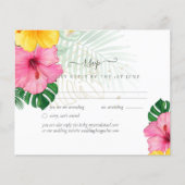 BUDGET Tropical Paradise Beach Wedding Florals (Vorderseite)