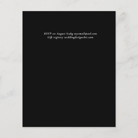 BUDGET Tropical Paradise Beach Wedding Florals (Rückseite)