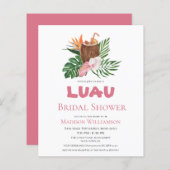 Budget Tropischer Cocktail Luau Brautparty (Vorne/Hinten)