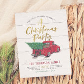 Budget Truck Vintages Holz Rustikales Weihnachtsfe