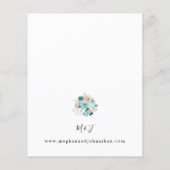 Budget Türkis & Blush Pink Blumenzwiebeln 2 (Rückseite)