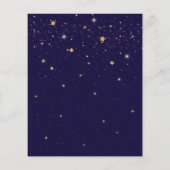 Budget Twinkle Little Star Blue Boy Erster Geburts (Rückseite)