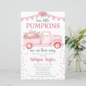 Budget Twins Pink Little Pumpkin Baby Dusche (Stehend Vorderseite)