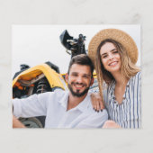 Budget Two Hearts Calligraphy Wedding Flyer (Hinten)