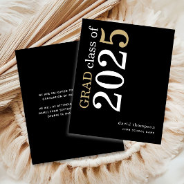 Budget Typografy Black 2025 Grad Ankündigung