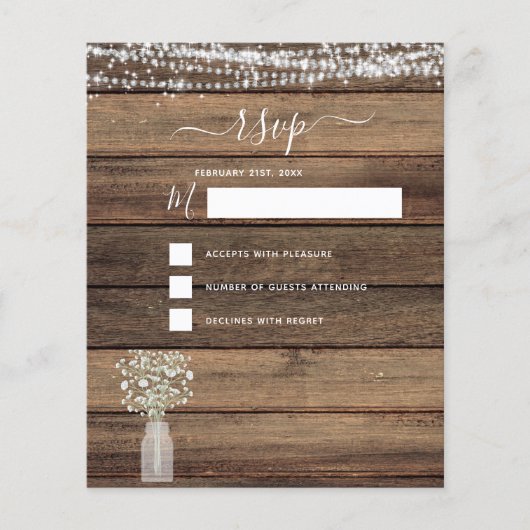 Budget UAWG Rustikale Bauernhütte Lichter Land (Vorderseite)