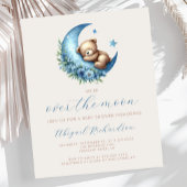 Budget über der Teddy Bear Blue Baby Dusche