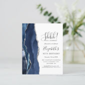 Budget Überraschung 30. Geburtstag Party Blue Agat (Stehend Vorderseite)