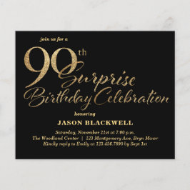 Budget Überraschung 90. Geburtstagsfeier