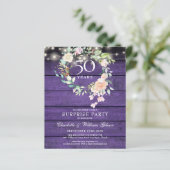 Budget Überraschung Party 50 Jahre Jahrestag Rusti (Stehend Vorderseite)