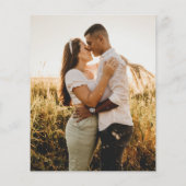 Budget Ultra Modern Big Monogram Vielen Dank (Rückseite)