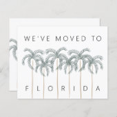 Budget Umzug nach Florida Palm Trees Neue Adresska (Vorne/Hinten)
